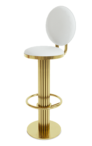 Keira Round Bar Stool