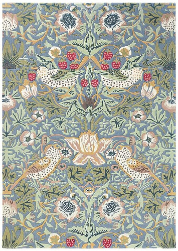 Designer Wool Handtufted Green Rug