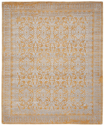 Ferrara Orange Wool / Silk Rug