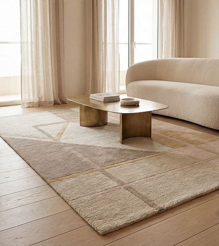 Stone Geometry Artisan Rug