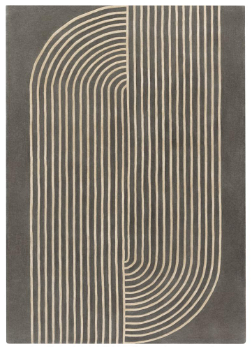 Stripes Iron Modern Rug