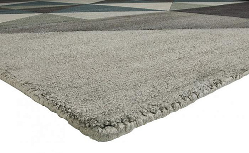 Triangles Multi Handwoven Rug