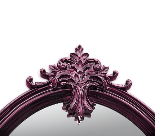 Antoinette Amethyst Mirror