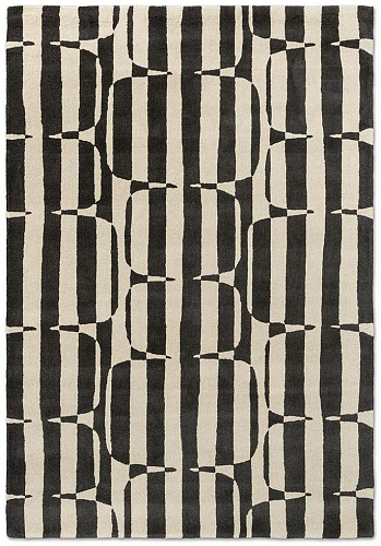 Charcoal Stripe Rug