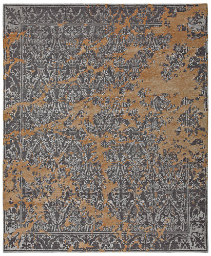 Alcazar Hand-knotted Grey Rug