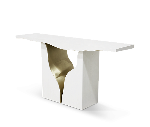 Fissure White Console