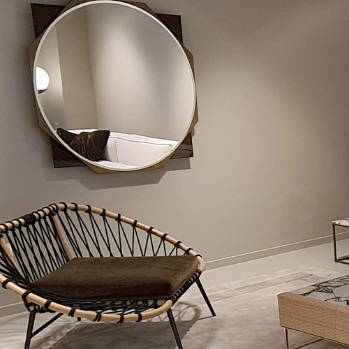 Parade Round Wall Mirror