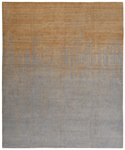 Vendetta Beige Grey Hand-knotted Rug