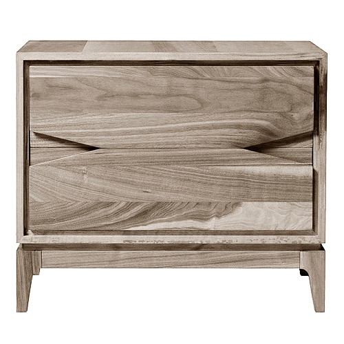 Base Grey Nightstand