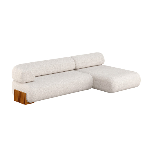 Carmel Wood Modular Sofa