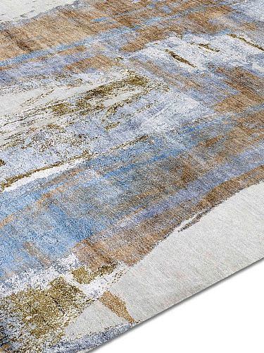 Gold Rust Luxury Handmade Rug