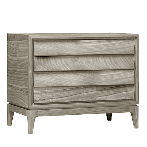 Liliale Grey Nightstand