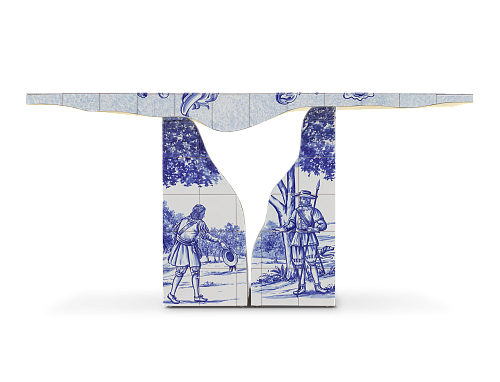 Fissure Tile Console