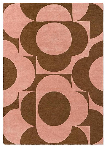 Flower Pink / Terracotta Rug