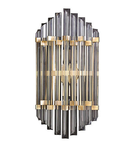 Art Deco Crystal Wall Sconce