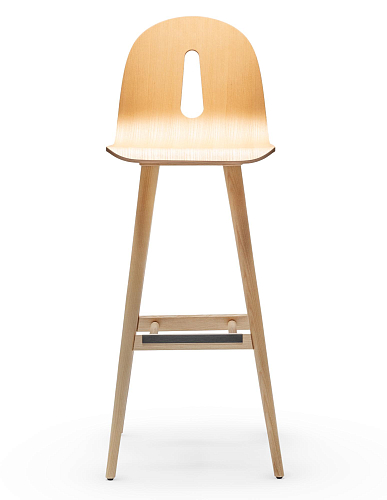 Gotham Woody SG-80 Natural Ash Bar Stool