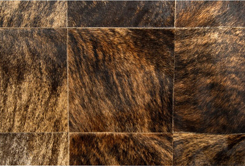 Allexandroupolis Brown Cowhide Rug