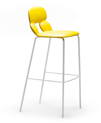 Nube SG-65 Yellow Bar Stool