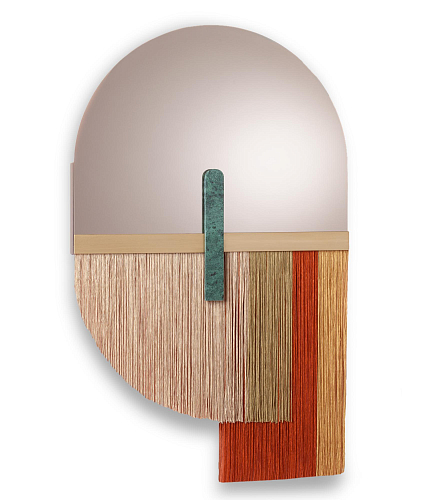 Souk Red Decorative Wall Mirror