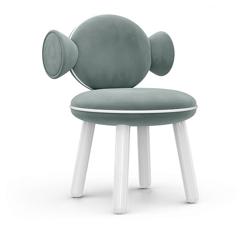 Lollipop Blue Puff Chair