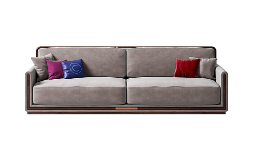 3-Seater Leather Sofa