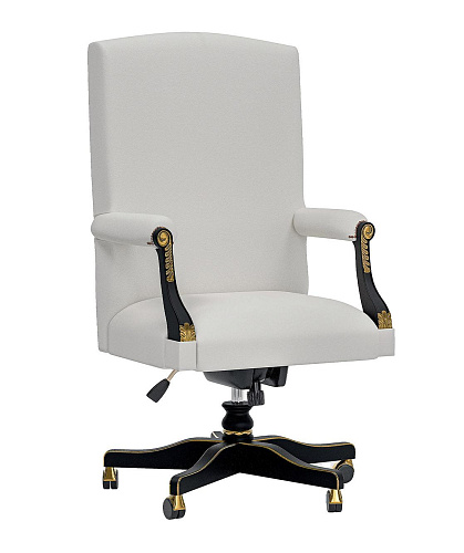 Leather Swivel Office Chair