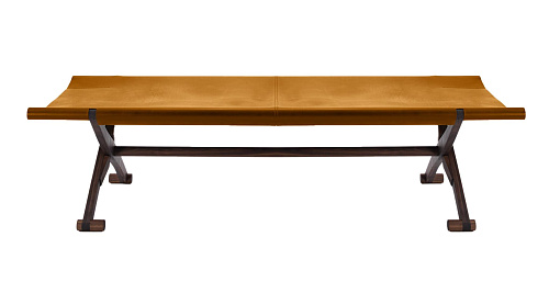 Branda Leather Exquisite Bench