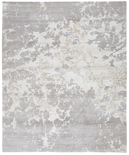 Verona Hand-knotted White / Grey Rug