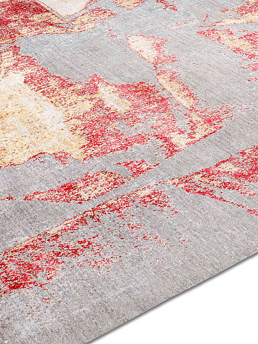 Gold Coral Exquisite Handmade Rug
