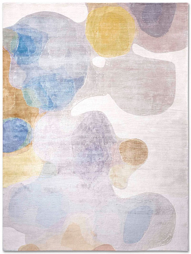 Pastel Hand-Woven Rug