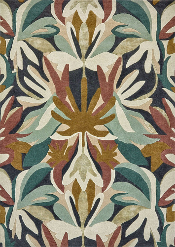 Melora Positano Succulent Gold Designer Rug
