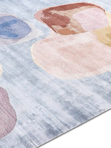 Pastel Hand-Woven Rug
