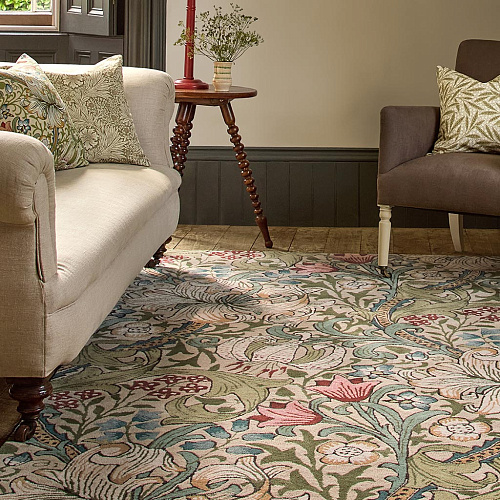 Golden Lily Rug