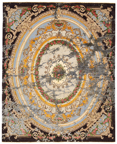 Savonnerie Handwoven Rug