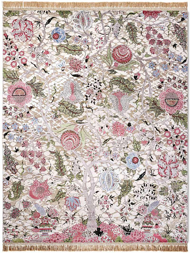 Colorful Hand-Woven Rug