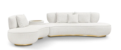 Lattice Round Sofa