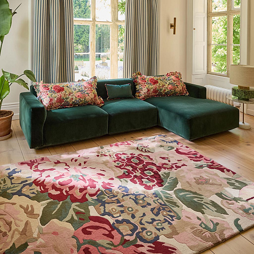 Rose & Peony Handtufted Rug