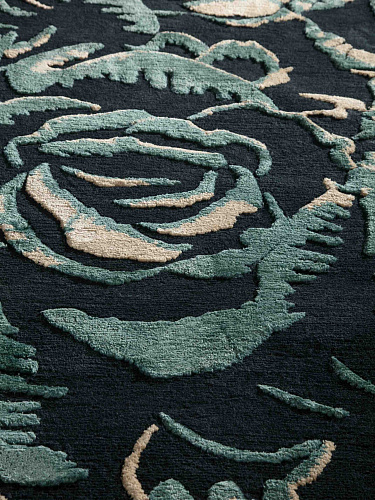 Dark Flower Rug