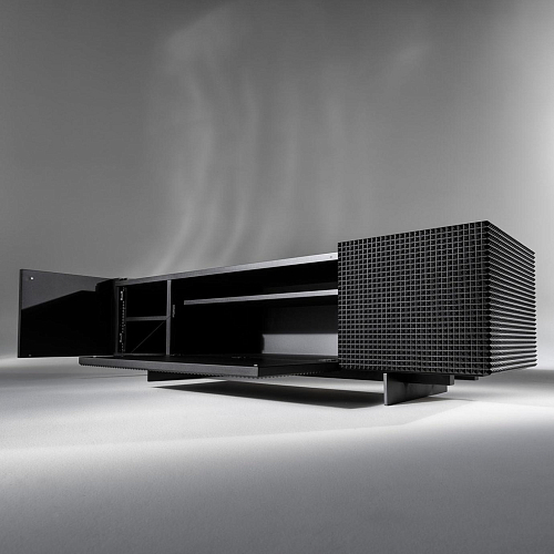 Black TV Stand
