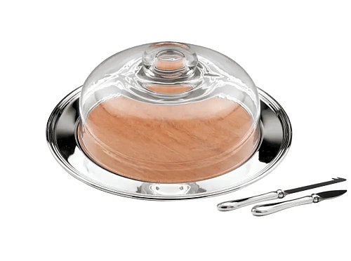English Cheese Tray with Lid