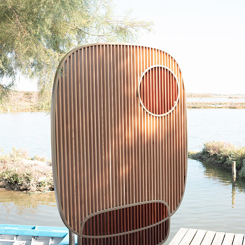 Sculptural Perspective Mirror