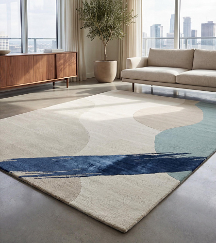 Soft Delta Handwoven Rug