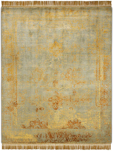 Obvious Gold Hand Woven Rug