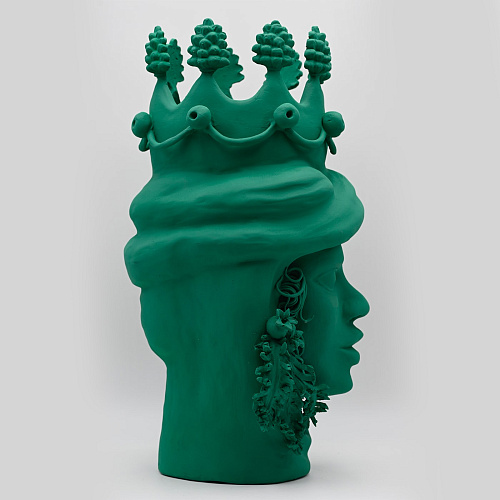Moor's Head Green Sculpture