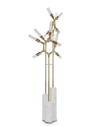 Crystal Edge Floor Lamp