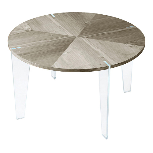 Sospeso Round Grey Table