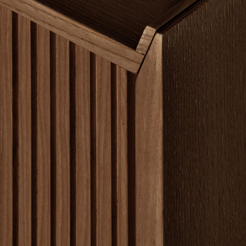 Sipario Low Brown 2-Doors Sideboard