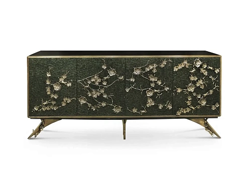 Mirage Peacock Feather Cabinet