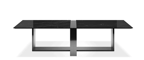 Whirlwind Black XL Dining Table