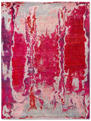 Rose Hand-Woven Rug